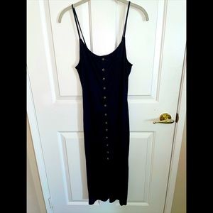 NWT Black Midi Dress